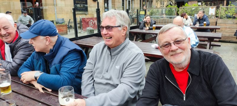 Pete McDougall, Chris Miles, Mike Norris and Nigel Scott